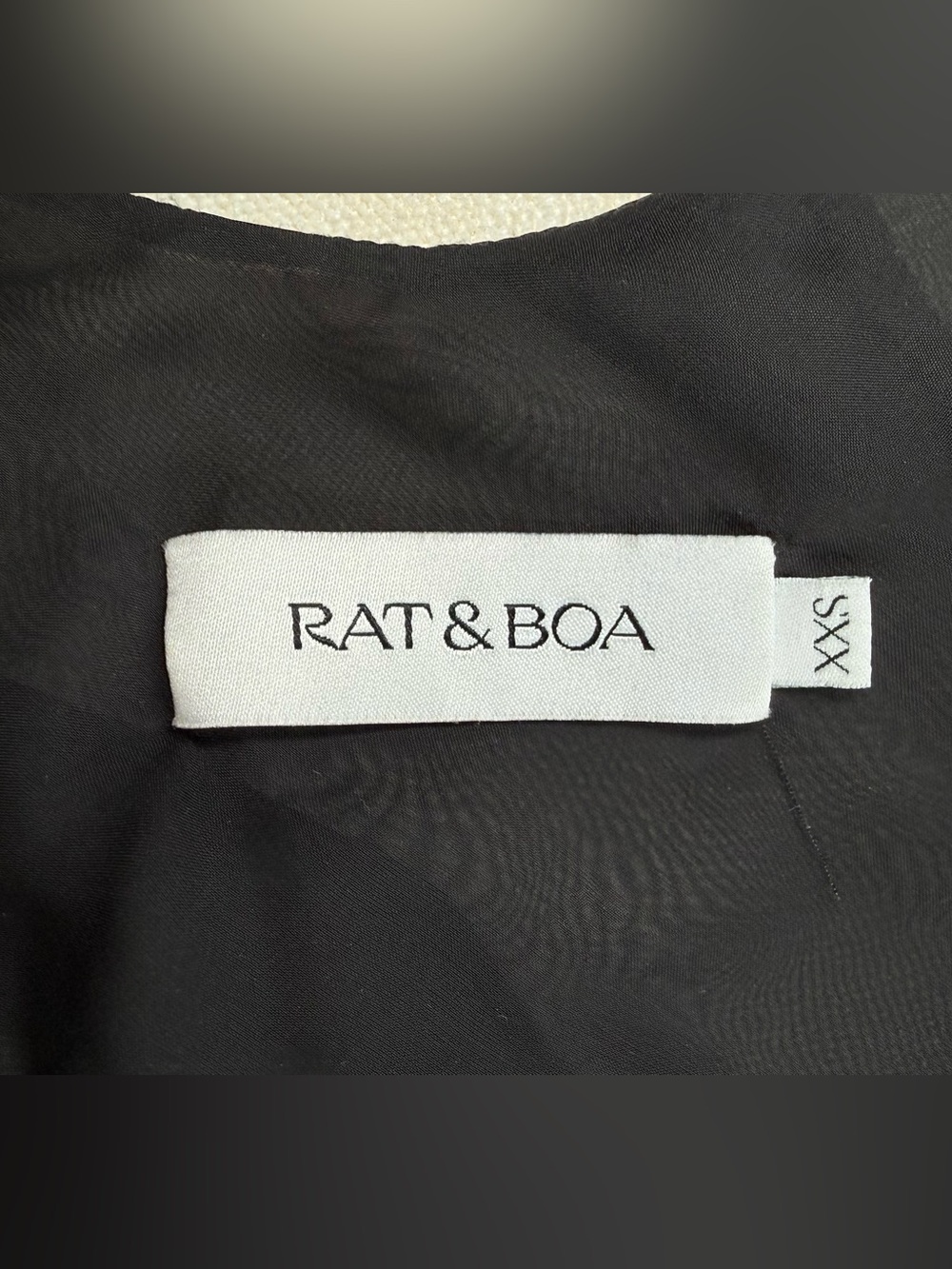 Rat & Boa Selena Black Ruffle Chiffon Maxi Dress XXS - Picture 12 of 16